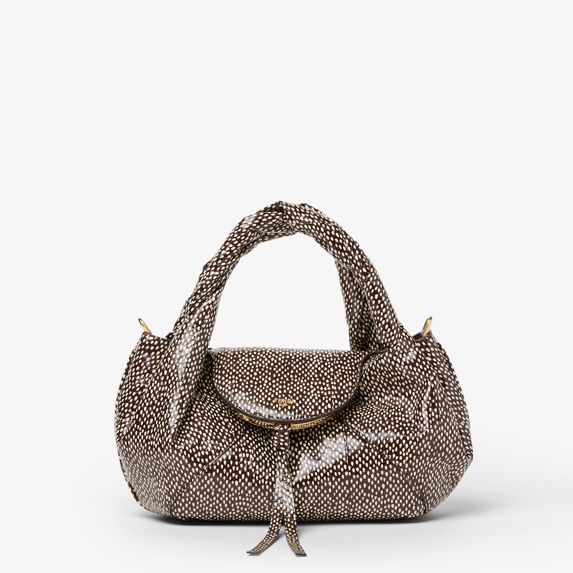 FENDI Fendi Spy Small Brown printed elaphe bag - Image 1